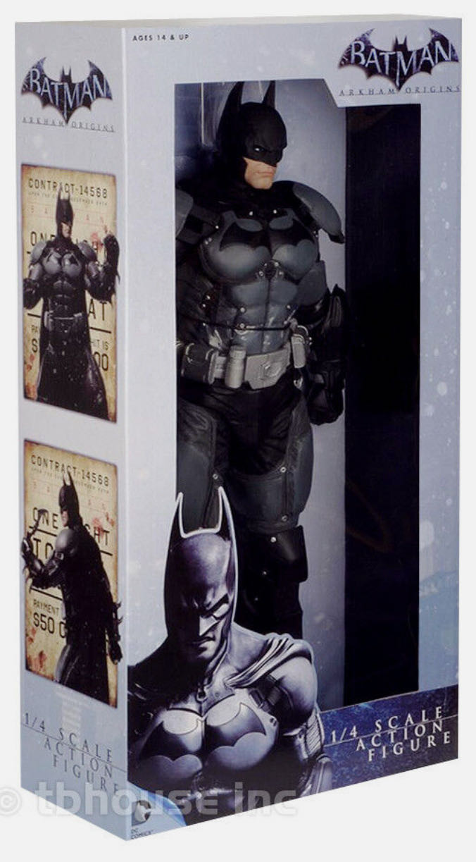 Batman Arkham Origins 1/4 Scale - Neca (Batman: Arkham Origins) action figure collectible [Barcode 634482612408] - Main Image 4