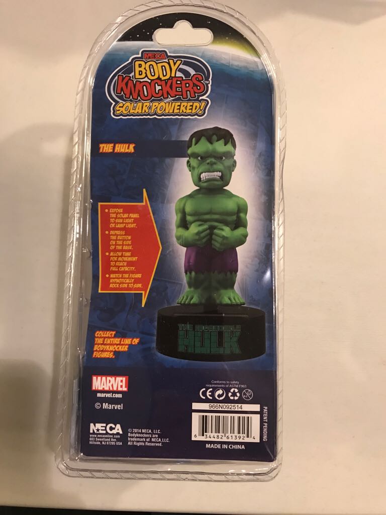 Neca Body Knockers - Hulk  action figure collectible [Barcode 634482613924] - Main Image 2