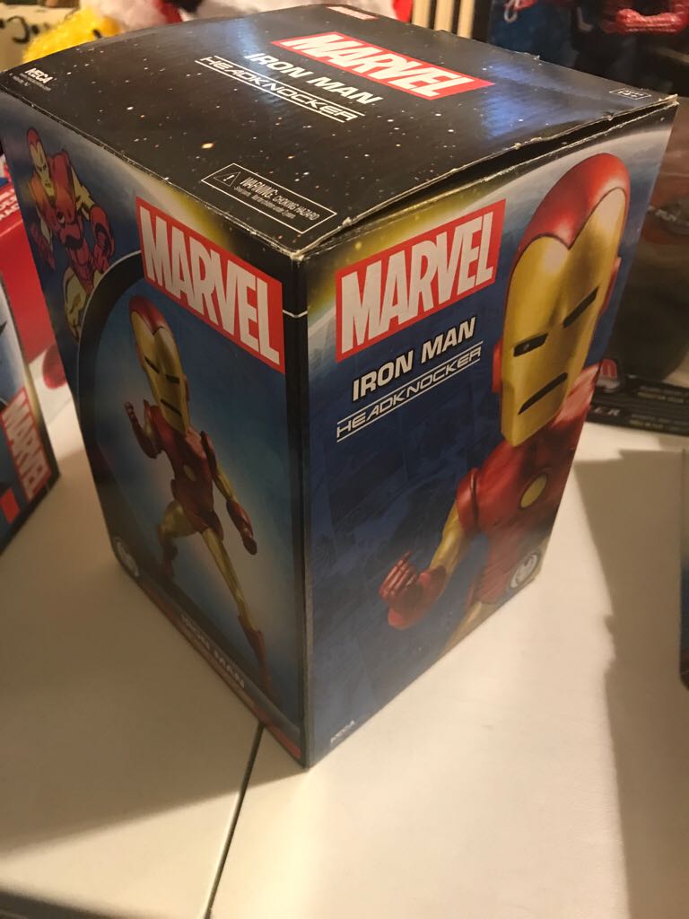 Marvel Headknocker iron Man  action figure collectible [Barcode 634482614013] - Main Image 2