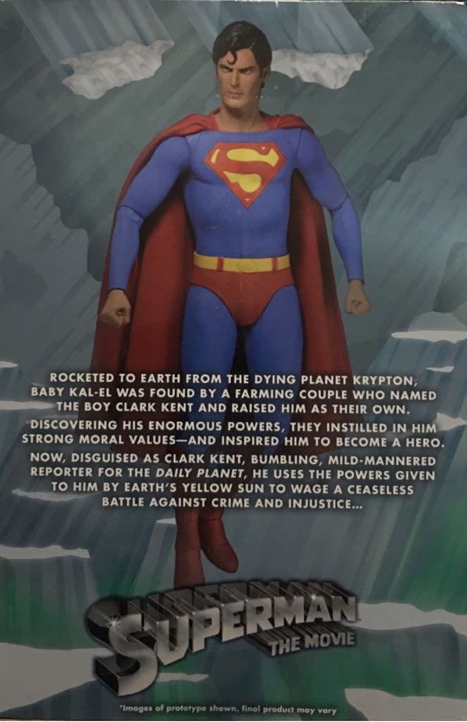 Superman: Movie, The (Christopher Reeve) - Neca/Reel Toys (Superman: The Movie) action figure collectible [Barcode 634482614648] - Main Image 2