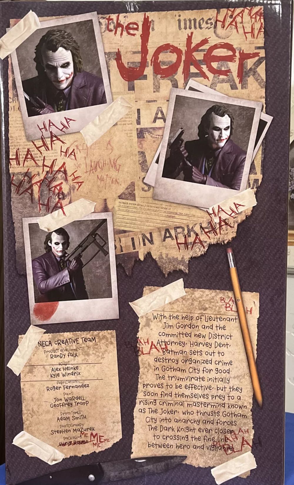 The Joker/ Heath Ledger NECA - Neca/Reel Toys (The Dark Knight (Film)) action figure collectible [Barcode 634482614655] - Main Image 4