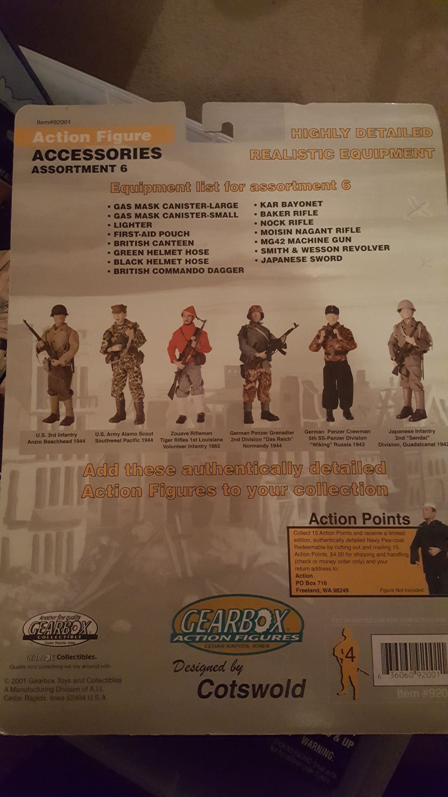 gearbox action figure accessories assortment 6  action figure collectible [Barcode 636060920011] - Main Image 2