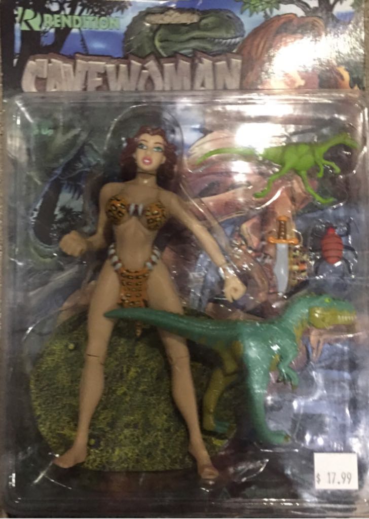 Rendition-Cavewoman - Rendition Figures (Cavewoman) action figure collectible [Barcode 636553410012] - Main Image 1