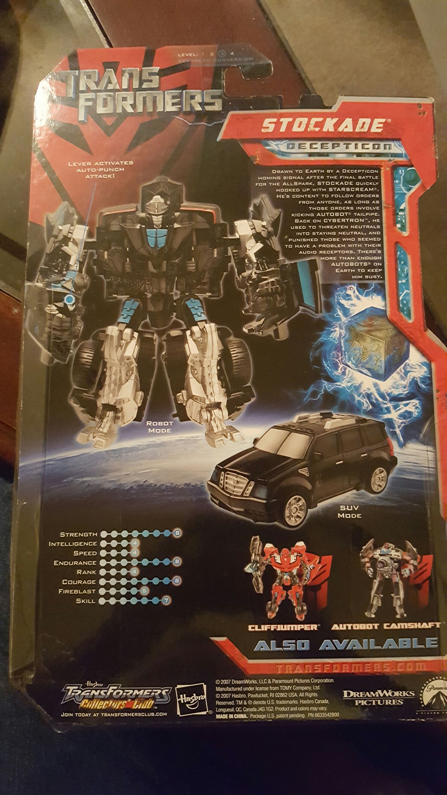 Stockade - Hasbro action figure collectible [Barcode 65354186] - Main Image 2