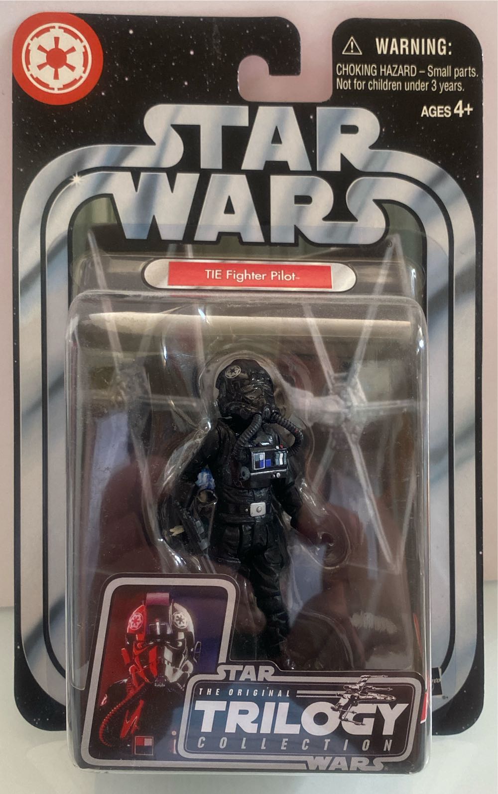 OTC#21 - TIE Fighter Pilot - Hasbro (Star Wars) action figure collectible [Barcode 653569002000] - Main Image 3