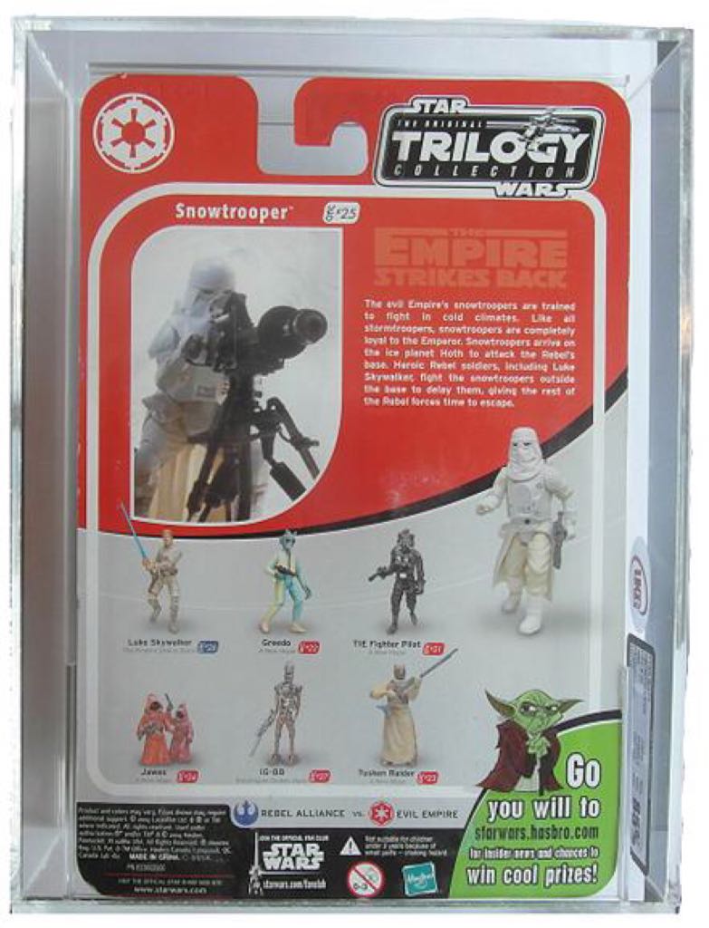 Snowtrooper - Hasbro (Star Wars - Original Trilogy Collection) action figure collectible [Barcode 653569002062] - Main Image 2