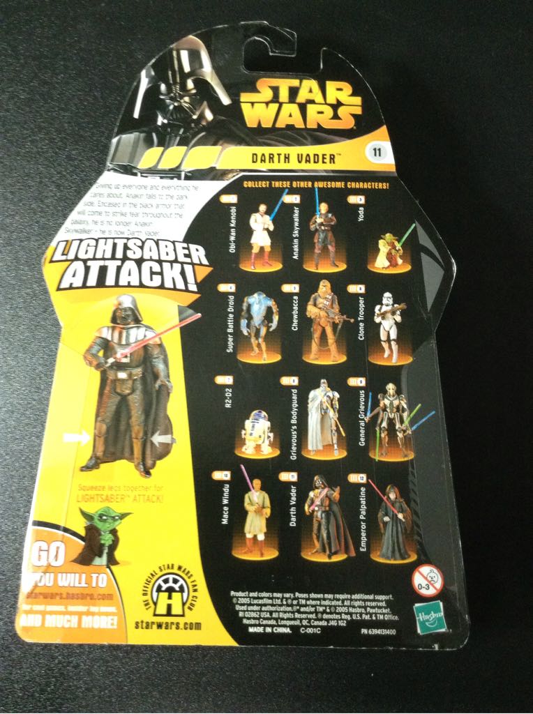 Darth Vader - Hasbro (Star Wars) action figure collectible [Barcode 653569003373] - Main Image 2