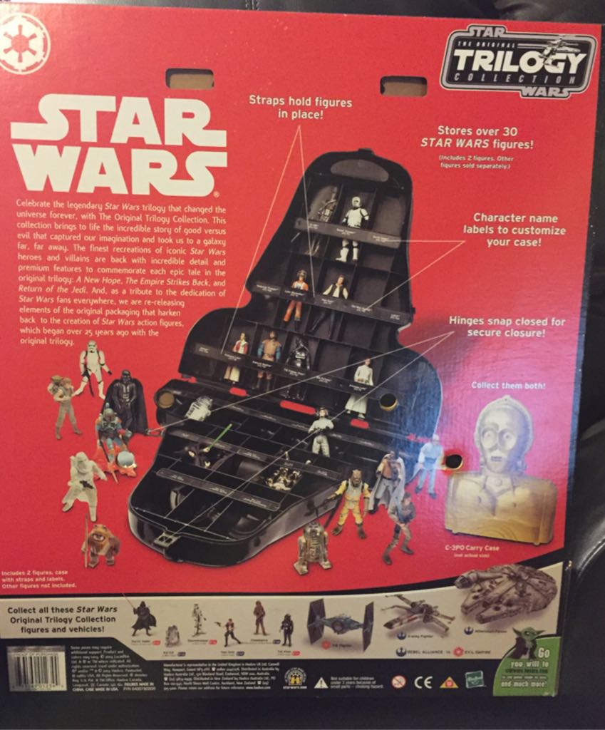 Star Wars OTC New Hope Carry Case - Hasbro (Star Wars The Vintage Collection) action figure collectible [Barcode 653569012344] - Main Image 2