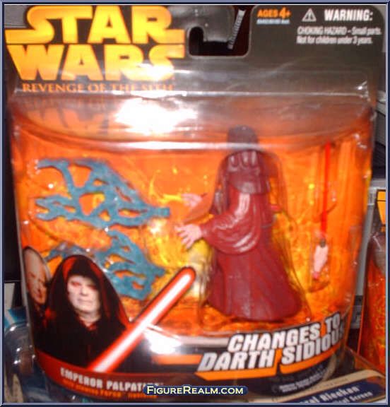 RotS - Emperor Palpatine (Changes to Darth Sidious) - Hasbro (Star Wars - Revenge Of The Sith) action figure collectible [Barcode 653569018834] - Main Image 2