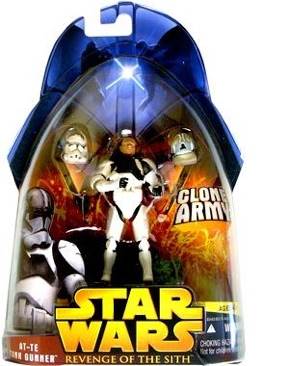 AT-TE Tank Gunner (Clone Army) #38 - Hasbro (Star Wars: Revenge Of The Sith) action figure collectible [Barcode 653569019053] - Main Image 1