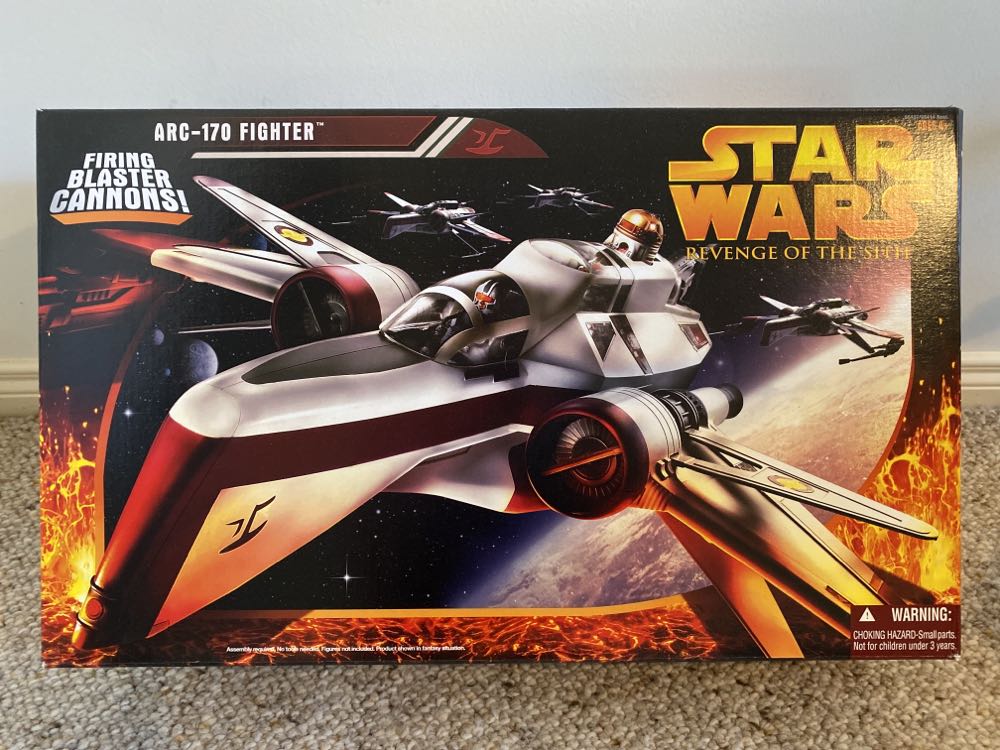 ARC-170 Fighter - Hasbro (Star Wars Revenge of the Sith) action figure collectible [Barcode 653569024156] - Main Image 2