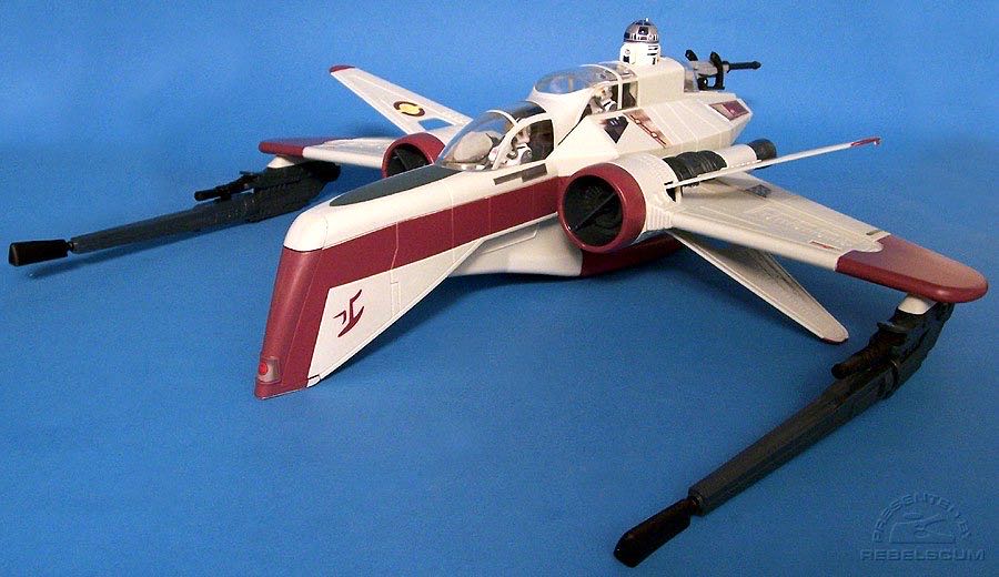 ARC-170 Fighter - Hasbro (Star Wars Revenge of the Sith) action figure collectible [Barcode 653569024156] - Main Image 4