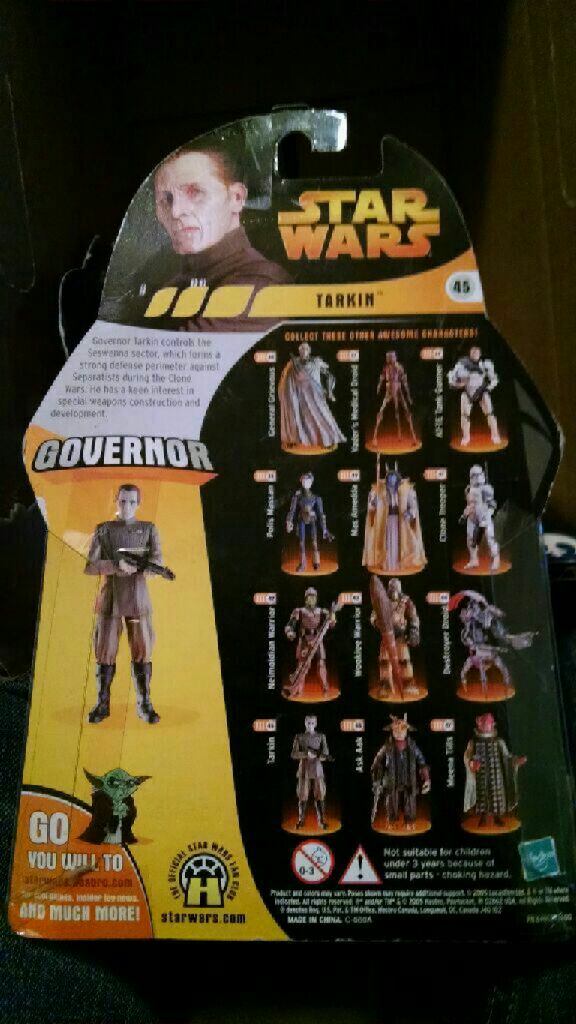 Tarkin - Star Wars)Revenge Of The Sith) - Hasbro (Star Wars) action figure collectible [Barcode 653569037248] - Main Image 2