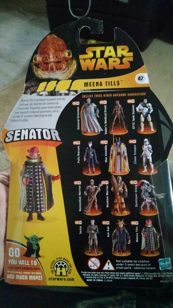Meena Tills - Hasbro (Star Wars - Revenge Of The Sith) action figure collectible [Barcode 653569037255] - Main Image 2