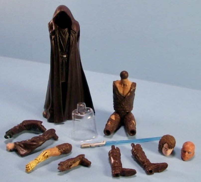 Anakin Skywalker (Battle Damage) - Hasbro (Revenge Of The Sith) action figure collectible [Barcode 653569039709] - Main Image 4