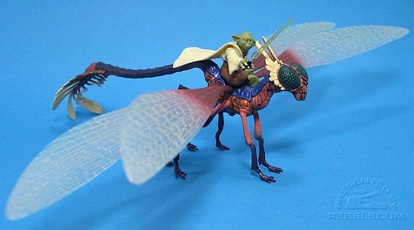 Yoda (Fly Into Battle) on Can-Cell - Hasbro (Revenge Of The Sith) action figure collectible [Barcode 653569039761] - Main Image 4