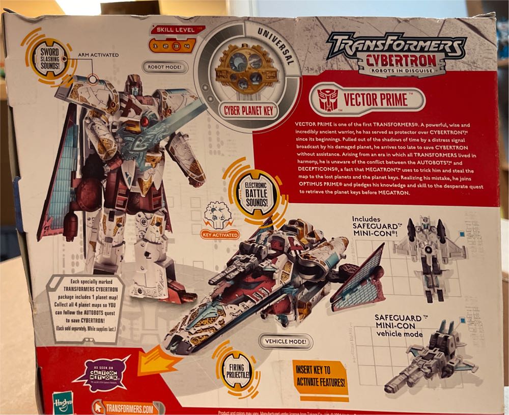 Vector Prime  (Autobots) action figure collectible [Barcode 653569057833] - Main Image 2