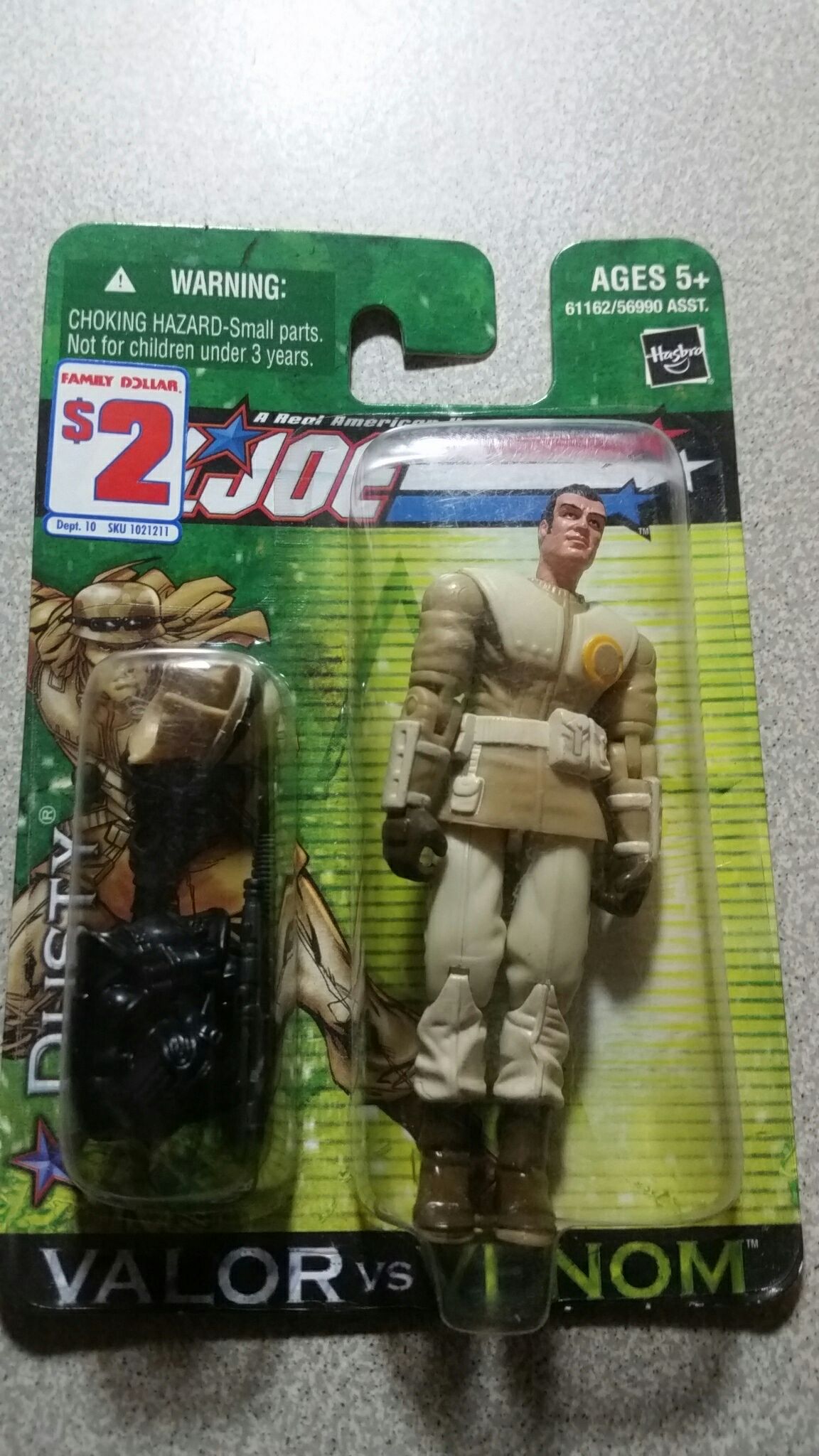 G.I. Joe- Valor vs Venom: Dusty - Hasbro (G.I. Joe: Valor vs Venom) action figure collectible [Barcode 653569061175] - Main Image 1