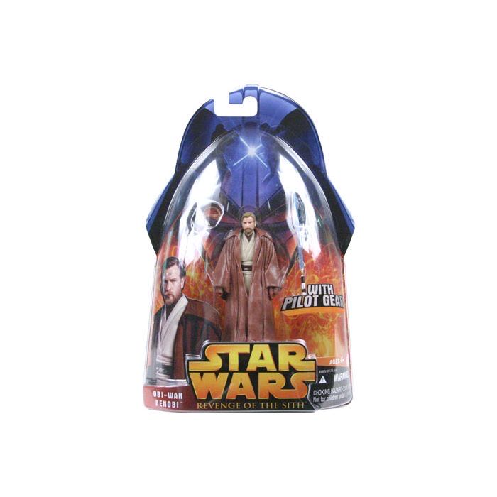 Obi-Wan Kenobi (Pilot Gear) - Star Wars (Revenge Of The Sith) - Hasbro (Star Wars) action figure collectible [Barcode 653569063421] - Main Image 3