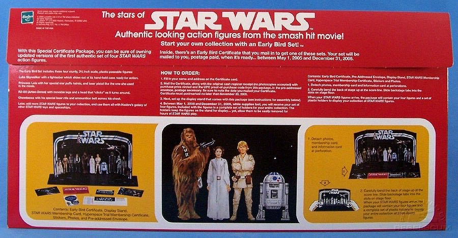Early Bird Certificate Package - Saga Collection - Hasbro (Star Wars - The Saga Collection) action figure collectible [Barcode 653569085744] - Main Image 2