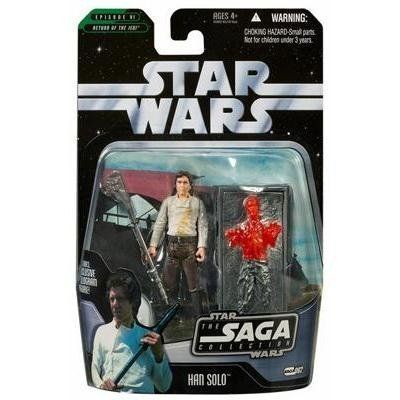 Han Solo (Carbonite) - Saga Collection 002 - Hasbro (Star Wars: Episode VI - Return Of The Jedi) action figure collectible [Barcode 653569085874] - Main Image 2