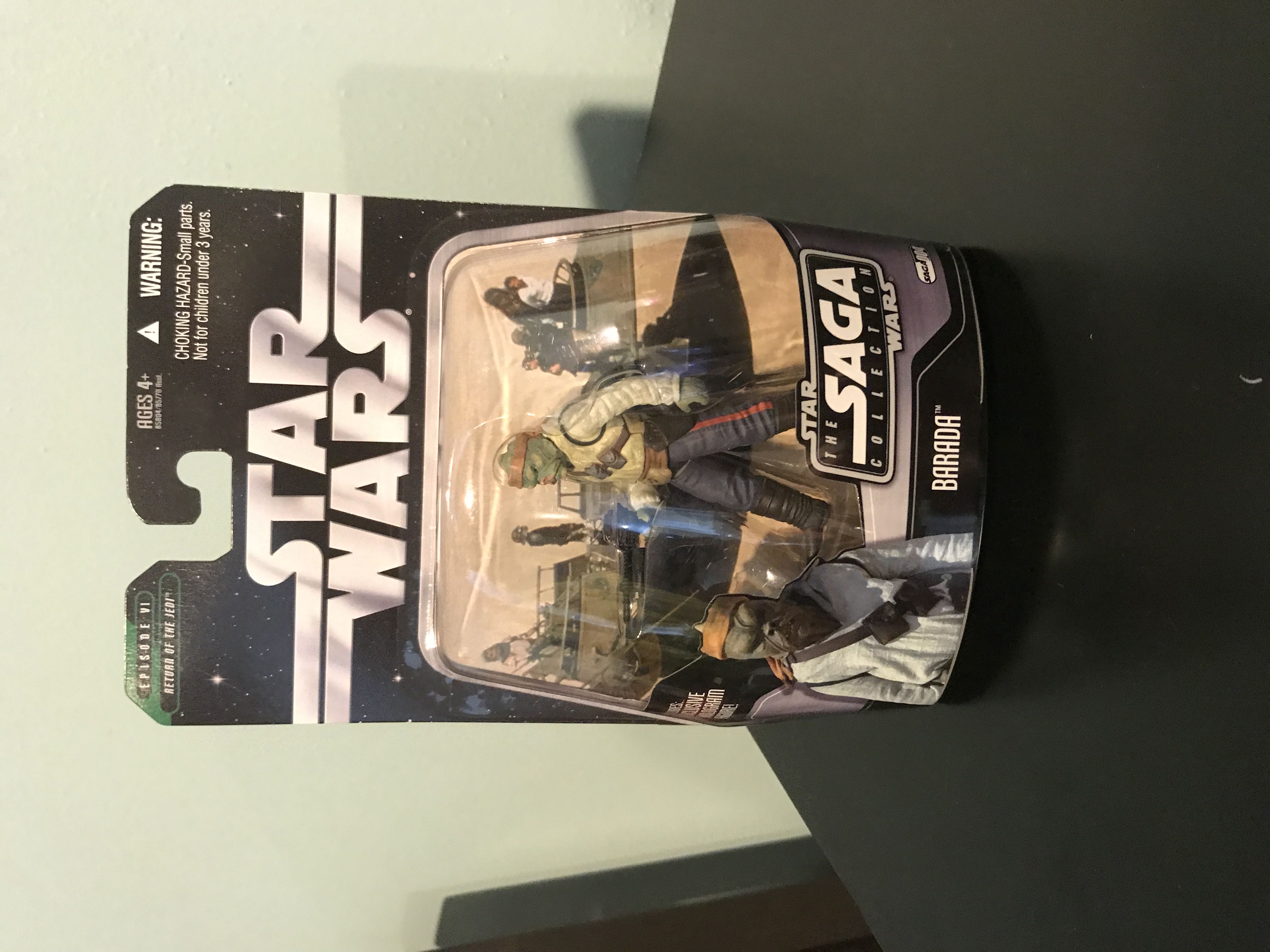 Carded Signed. The Saga Collection. Barada - Saga Collection 04. Signed Ducky Beer - Hasbro (Star Wars - The Saga Collection) action figure collectible [Barcode 653569085904] - Main Image 3