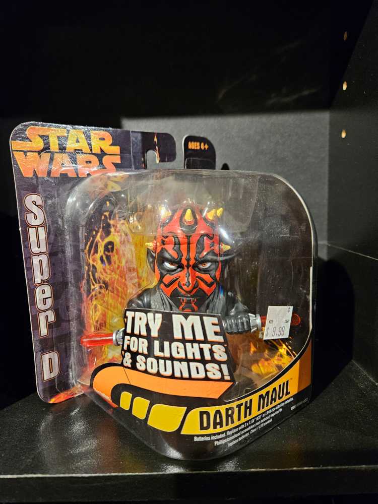 Darth Maul - Hasbro (Revenge Of The Sith Super Deformed) action figure collectible [Barcode 653569086505] - Main Image 3