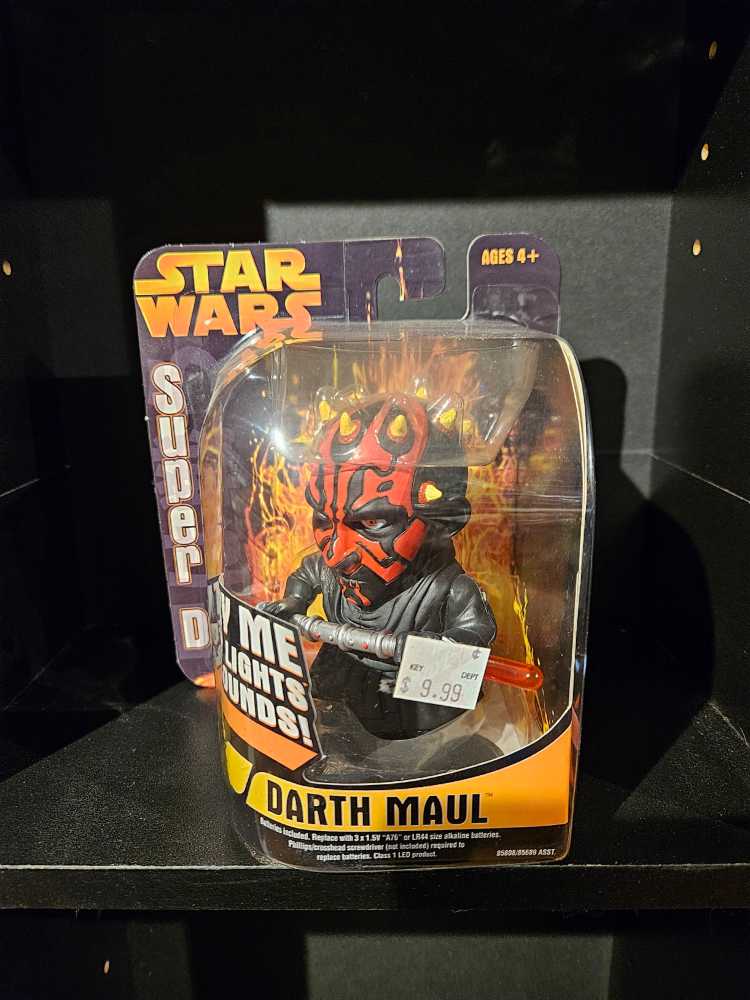 Darth Maul - Hasbro (Revenge Of The Sith Super Deformed) action figure collectible [Barcode 653569086505] - Main Image 4