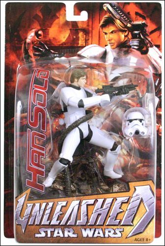 Star Wars Unleashed Han Solo Storm Trooper - Hasbro (Star Wars Unleashed) action figure collectible [Barcode 653569093169] - Main Image 2