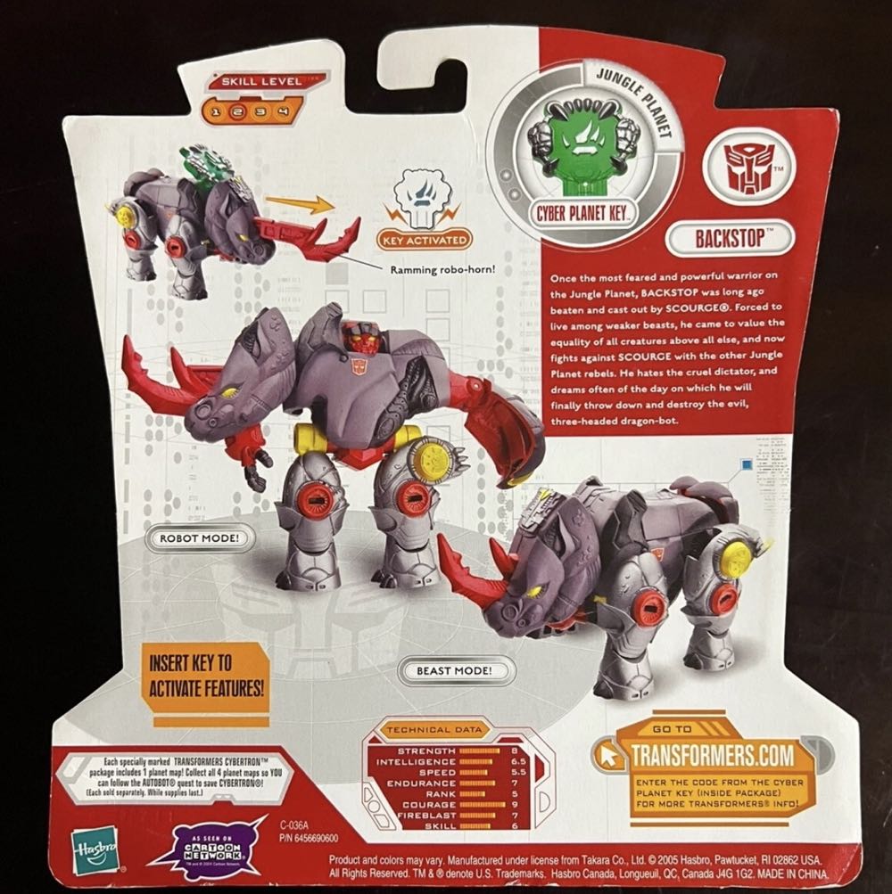 Transformers Cybertron: Backstop - Hasbro (Transformers Cybertron) action figure collectible [Barcode 653569098942] - Main Image 2