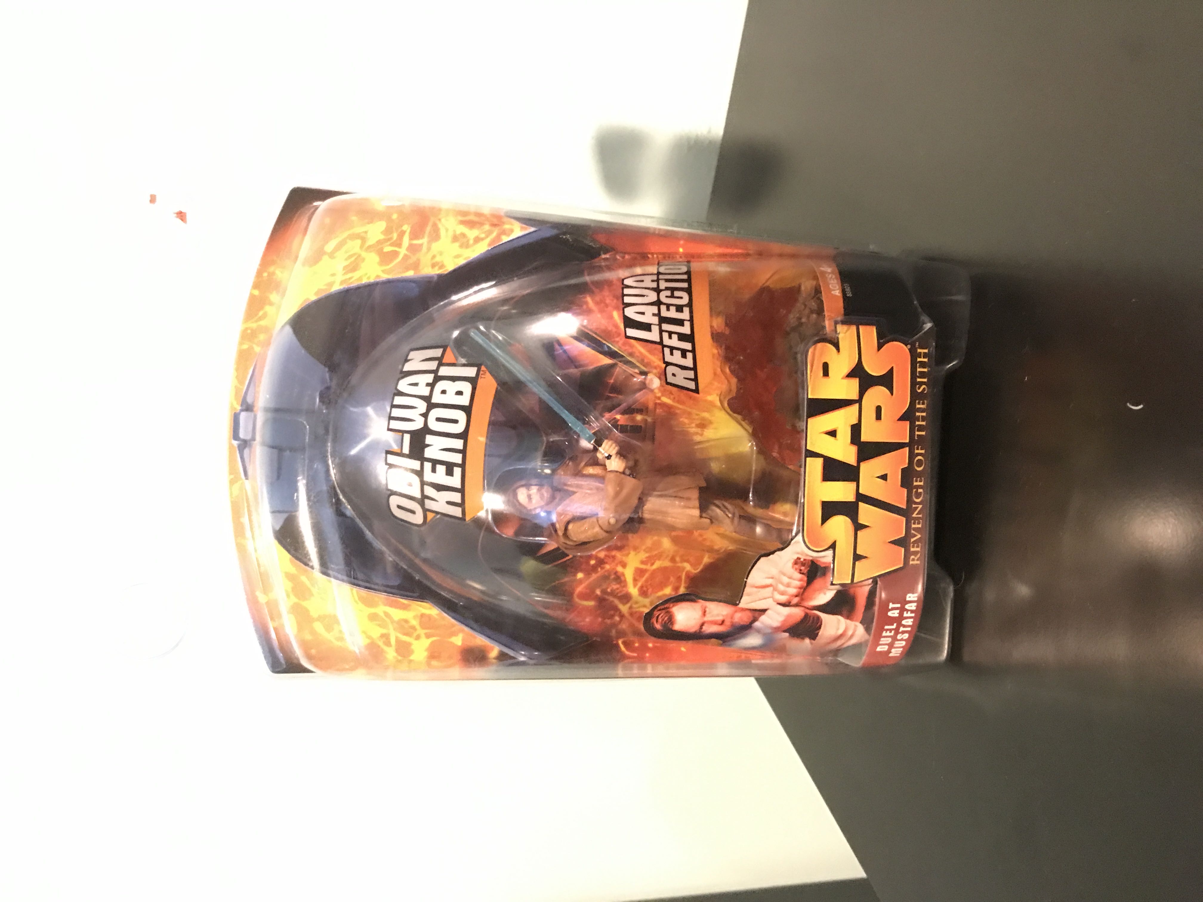 Obi-Wan Kenobi [Duel at Mustafar] Lava Reflection - Star Wars Revenge Of The Sith - Hasbro (Star Wars) action figure collectible [Barcode 653569105121] - Main Image 3