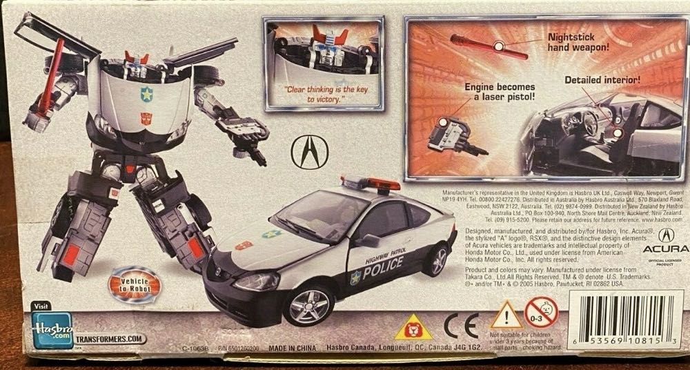 Prowl - Hasbro (Alternators) action figure collectible [Barcode 653569108153] - Main Image 2