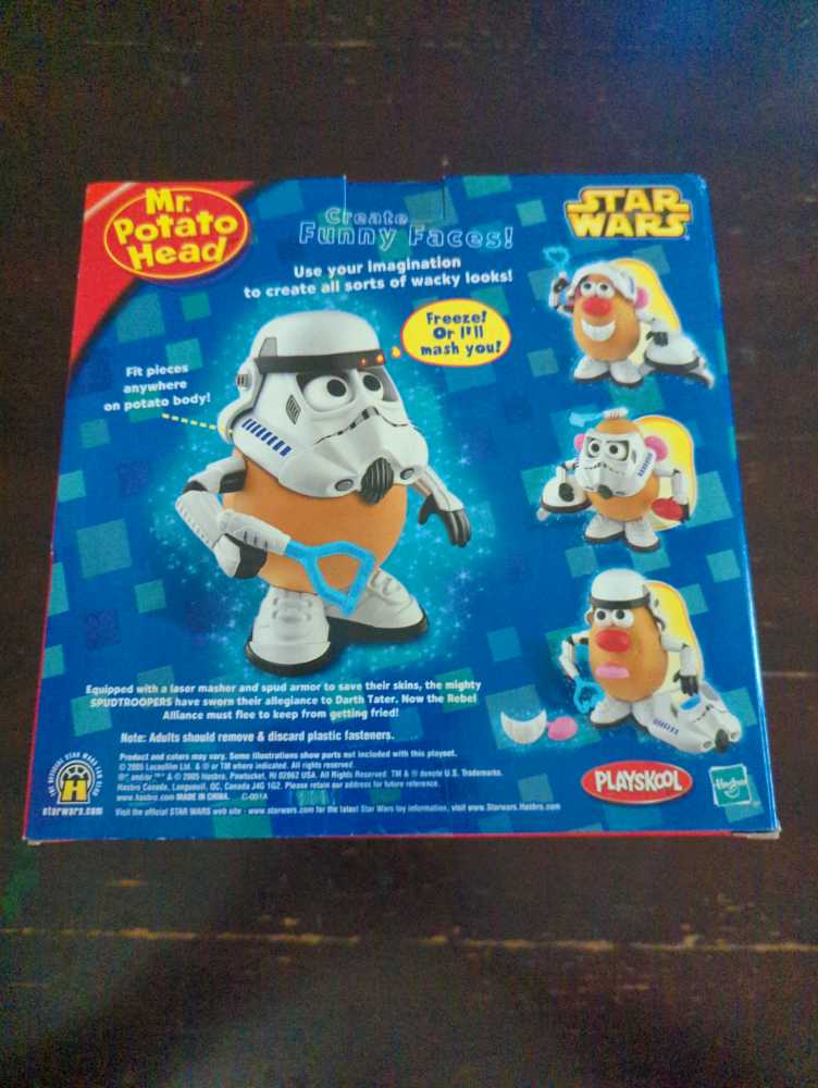 Mr Potato Head Spudtrooper - Playskool/Hasbro (Mr. Potato Head) action figure collectible [Barcode 653569110934] - Main Image 3