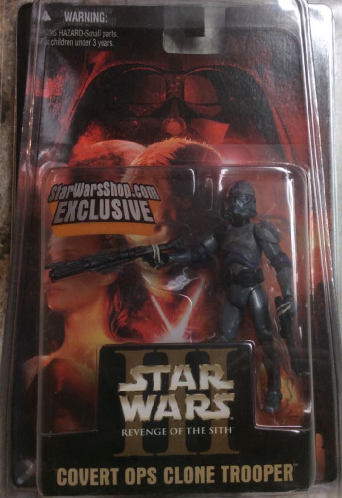 Covert Ops Clone Trooper - Hasbro (Star Wars Revenge of the Sith) action figure collectible [Barcode 653569112082] - Main Image 1