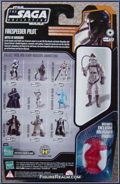 Firespeeder Pilot - Saga Collection 22 - Hasbro (Star Wars - The Saga Collection) action figure collectible [Barcode 653569123293] - Main Image 2