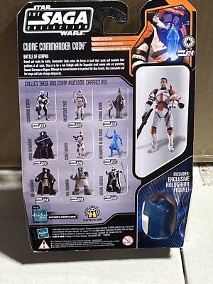Clone Commander Cody - Saga Collection 24 - Hasbro (Star Wars (Saga Collection)) action figure collectible [Barcode 653569123309] - Main Image 4