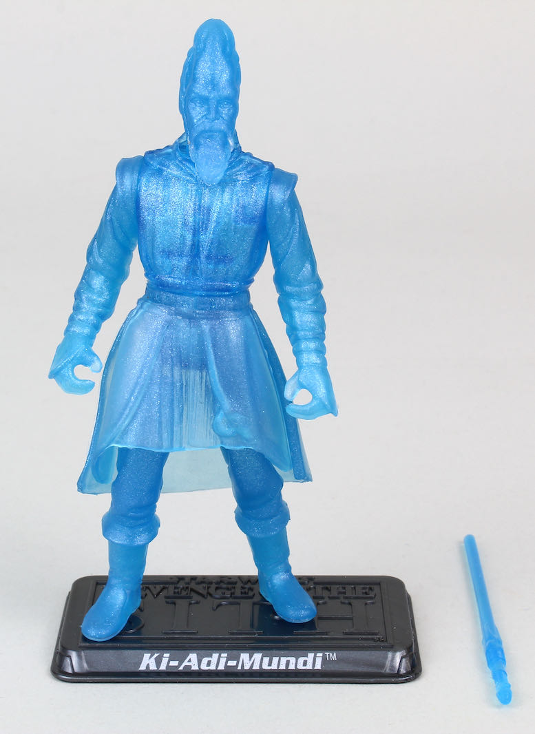 Holographic Ki-Adi-Mundi - Saga Collection 27 - Hasbro (Star Wars - The Saga Collection) action figure collectible [Barcode 653569123330] - Main Image 3