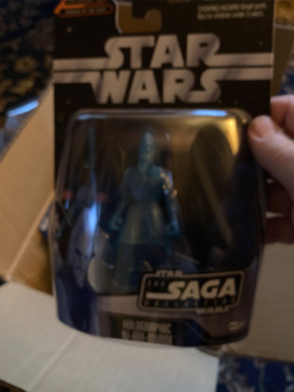 Holographic Ki-Adi-Mundi - Saga Collection 27 - Hasbro (Star Wars - The Saga Collection) action figure collectible [Barcode 653569123330] - Main Image 4