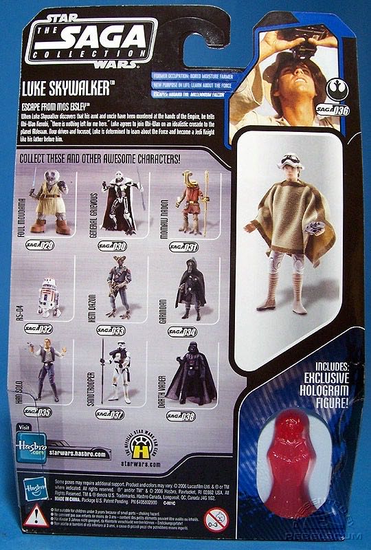 Luke Skywalker - Saga Collection 36 - Hasbro (Star Wars: Episode IV - A New Hope) action figure collectible [Barcode 653569123514] - Main Image 2