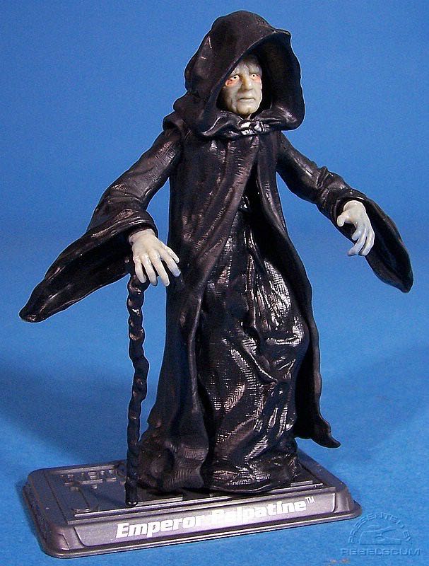Emperor Palpatine $43 - Hasbro (Saga Collection) (Star Wars - The Saga Collection) action figure collectible [Barcode 653569126621] - Main Image 3