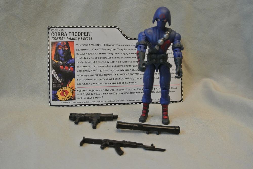 Cobra Trooper - Hasbro (G.I. Joe) action figure collectible [Barcode 653569130185] - Main Image 2