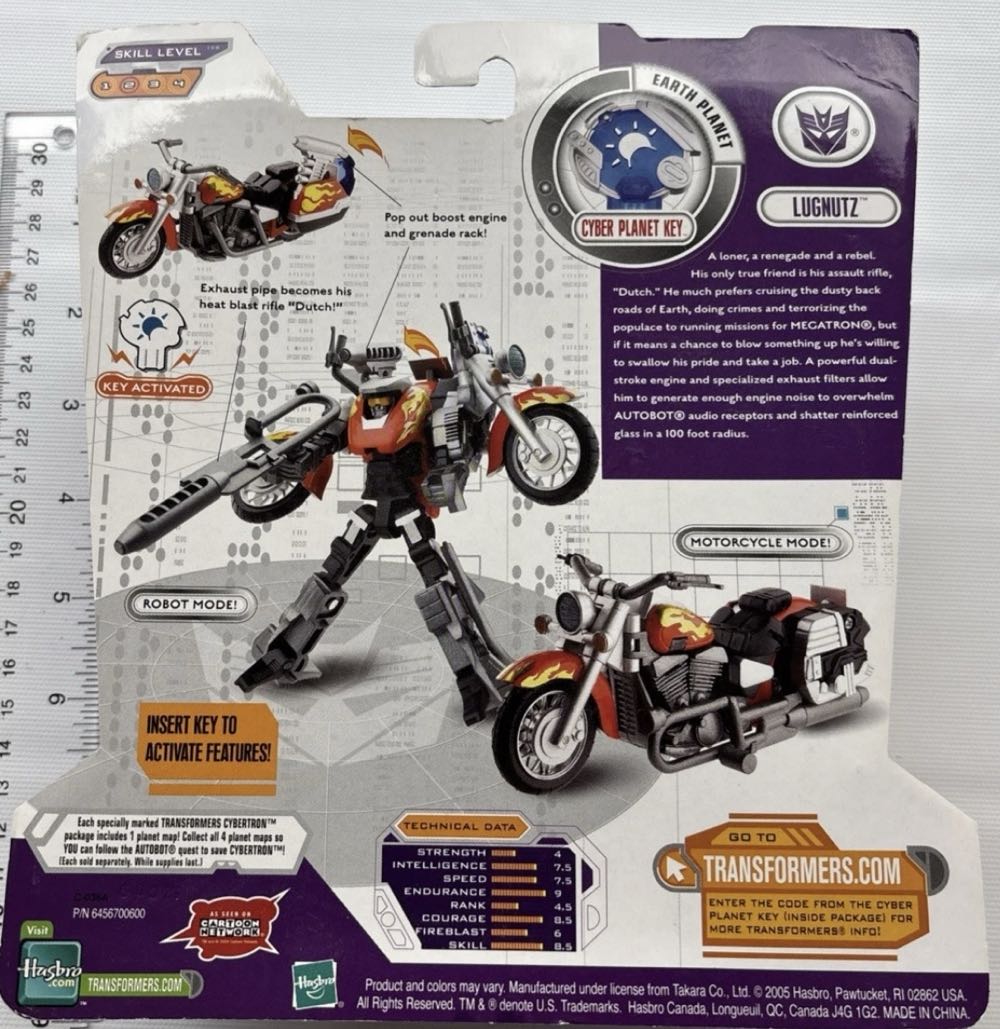 Transformers Cybertron: Lugnutz - Hasbro (Transformers Cybertron) action figure collectible [Barcode 653569132530] - Main Image 2