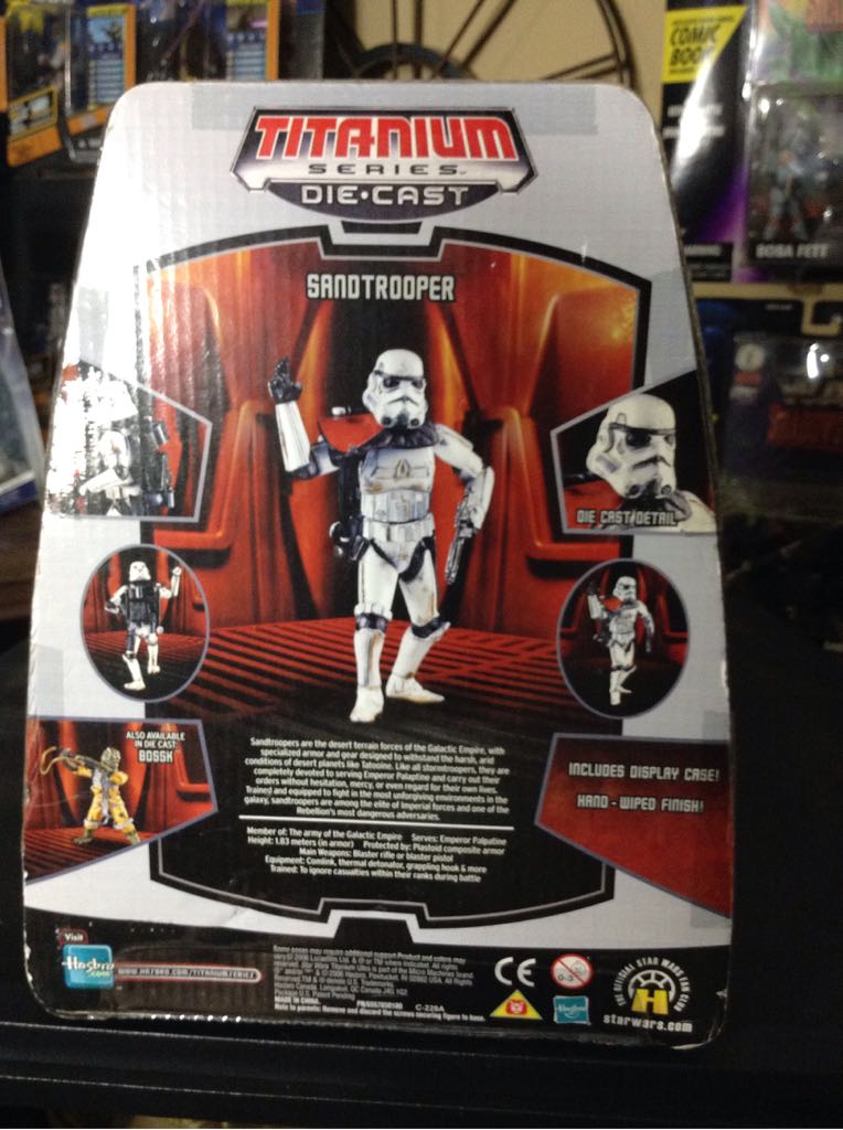 Sandtrooper - Hasbro (Star Wars) action figure collectible [Barcode 653569134077] - Main Image 2