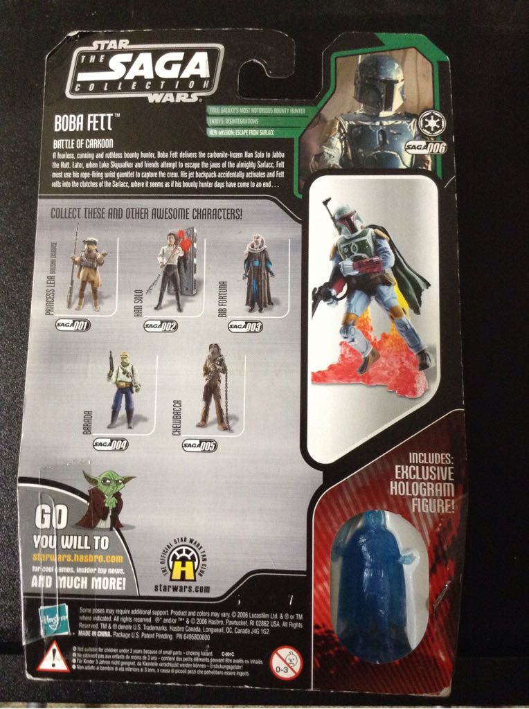 Boba Fett Saga - Hasbro (Star Wars) action figure collectible [Barcode 653569134893] - Main Image 2