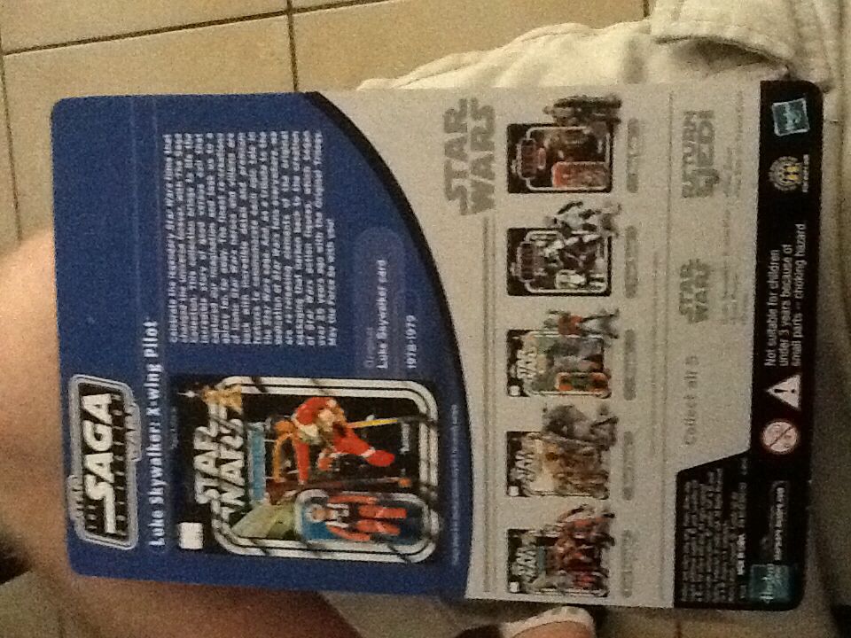 Luke Skywalker (X-Wing Pilot) - Vintage Saga Collection - Hasbro (Star Wars - The Saga Collection) action figure collectible [Barcode 653569136866] - Main Image 2