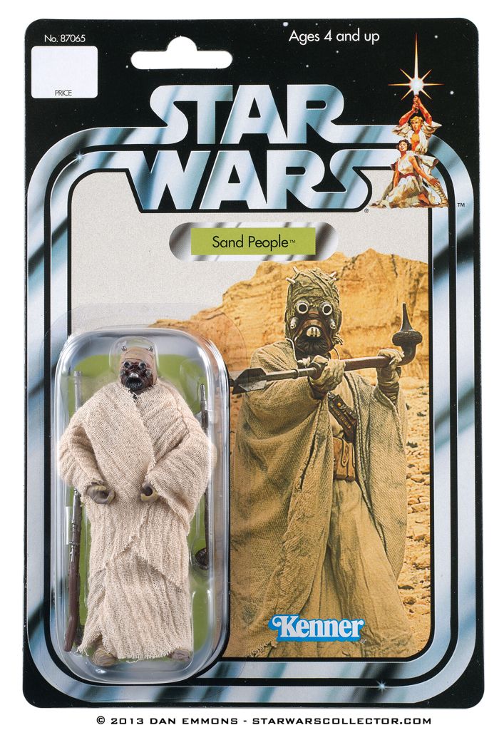 Sand People (Tusken Raider) - Vintage Saga Collection - Hasbro (The Saga Collection 2006-2007) action figure collectible [Barcode 653569136897] - Main Image 2