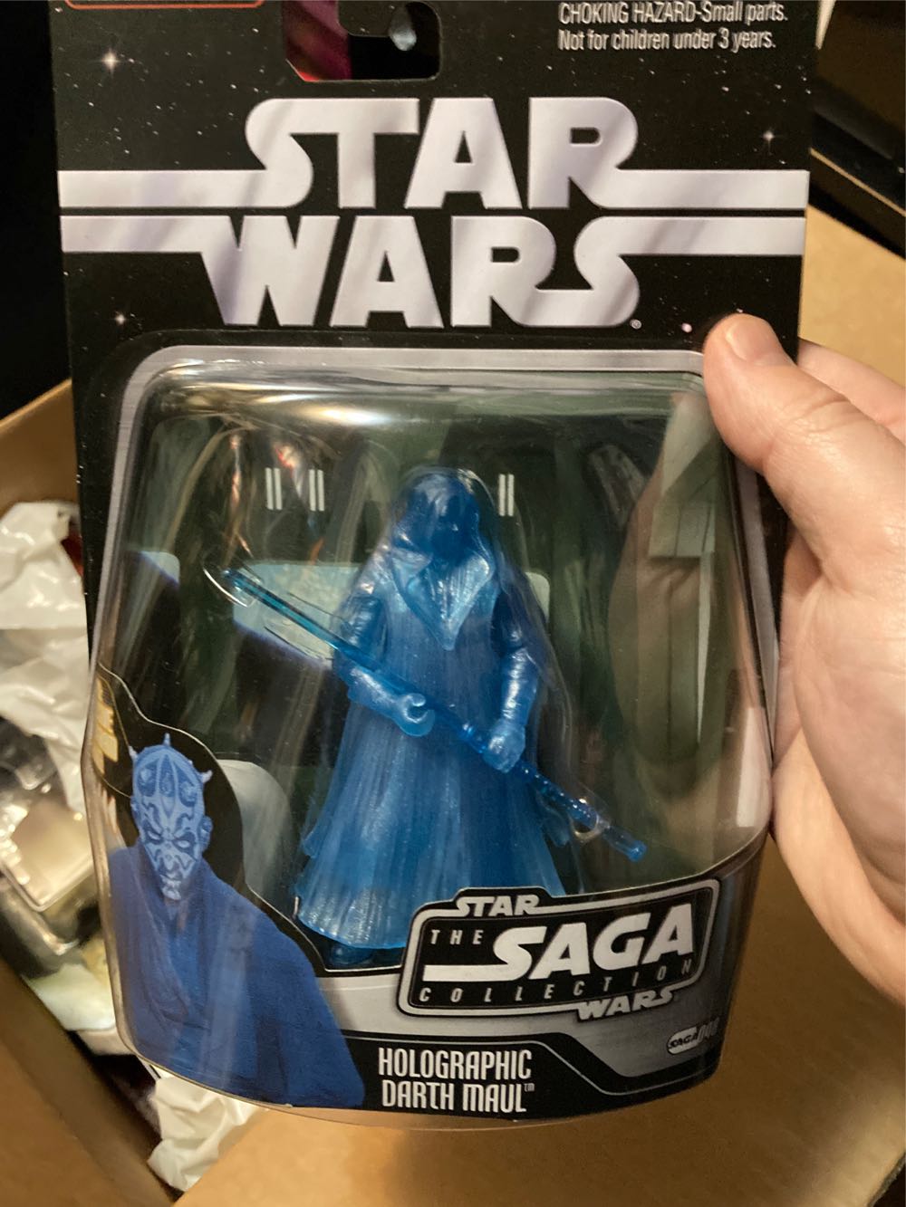 Holographic Darth Maul #48 - Hasbro (Star Wars - The Saga Collection) action figure collectible [Barcode 653569147442] - Main Image 4