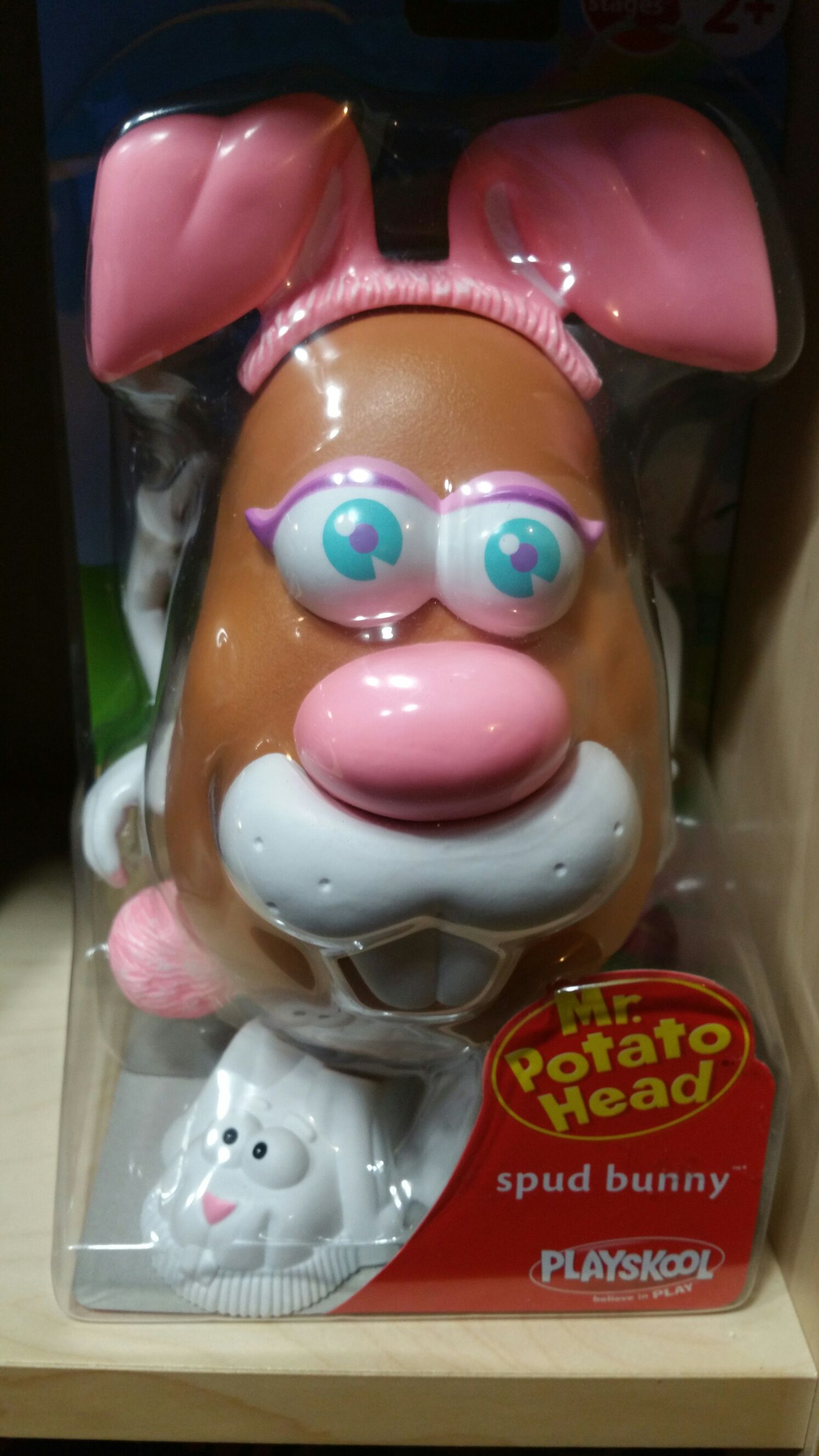 Potato Head, Mr.: SPUD BUNNY (Pink) - Playskool/Hasbro (Seasonal: Easter) action figure collectible [Barcode 653569148456] - Main Image 1