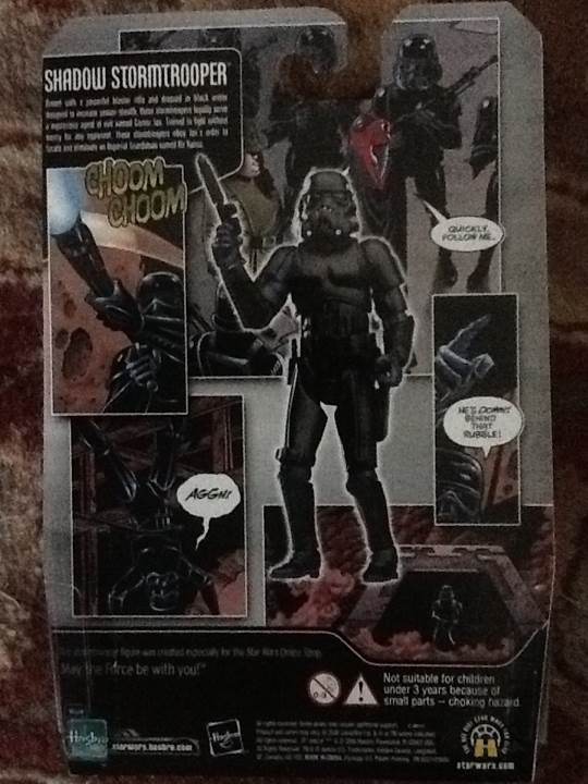 Shadow Stormtrooper - Saga Collection - Kenner/Hasbro (Star Wars - The Saga Collection) action figure collectible [Barcode 653569159995] - Main Image 2