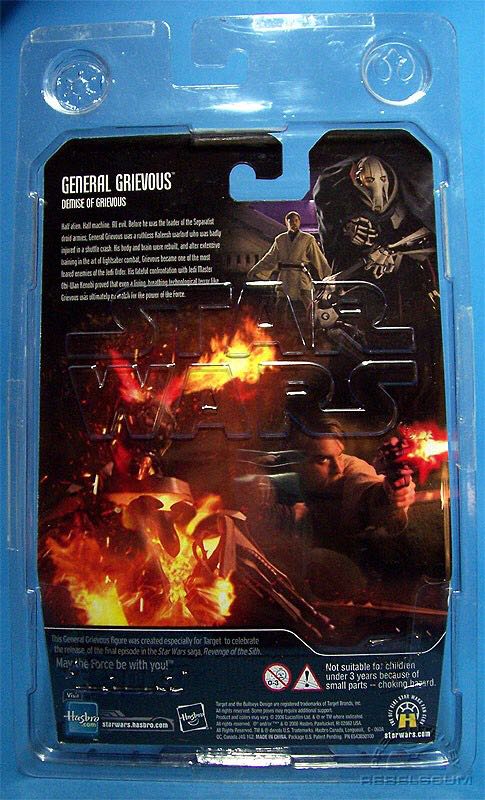 General Grievous (Demise Of Grevious) Exclusive - Hasbro (2006-2007 The Saga Collection) action figure collectible [Barcode 653569160755] - Main Image 2